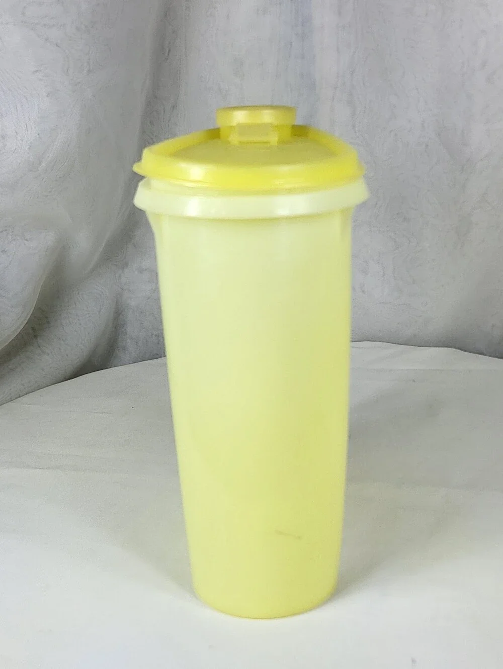Tupperware bright yellow